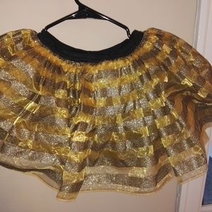 Gold and black gymboree tutu!